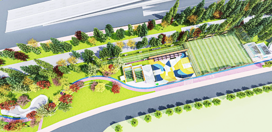 南京首座24小时城市体育街区